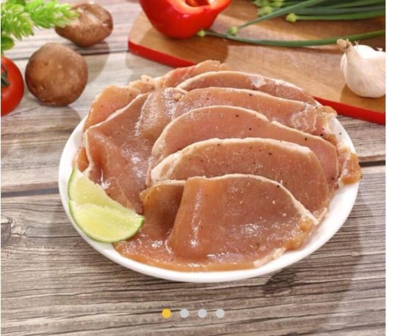 黑胡椒里肌烤肉片